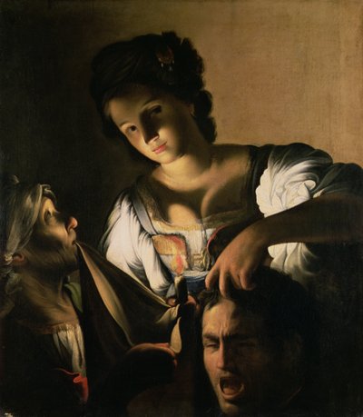 Judith met het hoofd van Holofernes, 1615 door Carlo Saraceni