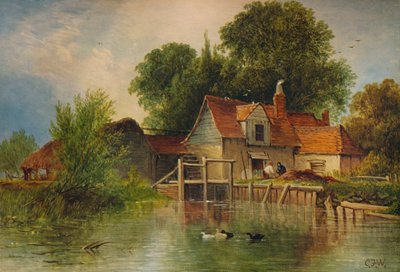 Mapledurham, ca. 1863, 1938 door Caroline Fanny Williams