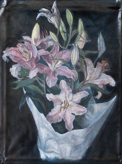Lelies van de markt, 2008 door Caroline Hervey Bathurst