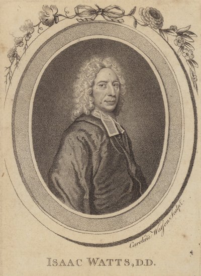 Isaac Watts, Engelse christelijke predikant, hymneschrijver en theoloog door Caroline Watson