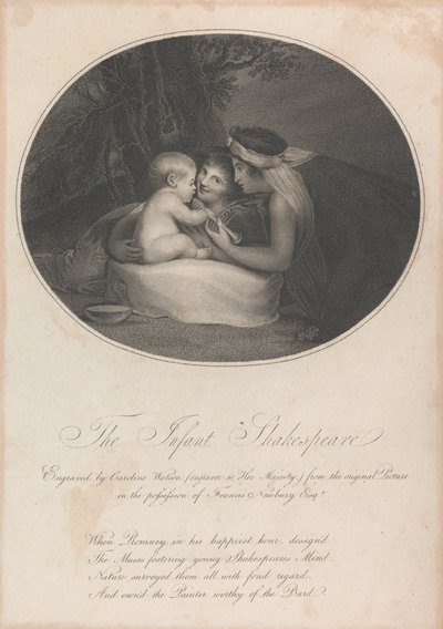 De jonge Shakespeare door Caroline Watson