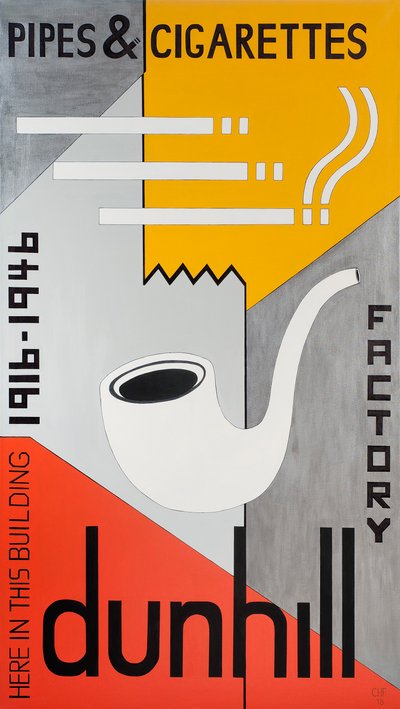 Dunhill pijpen & sigaretten, 2013 door Carolyn Hubbard Ford