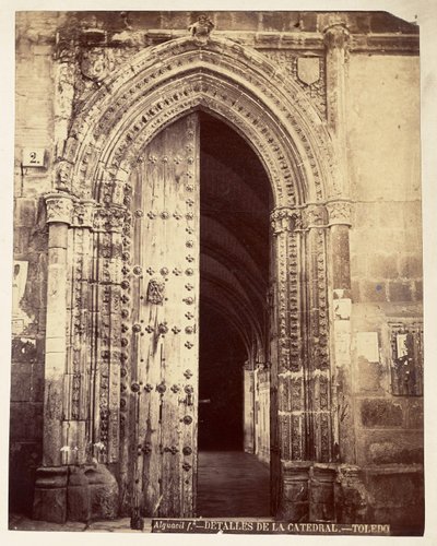 Details van de kathedraal, Toledo door Casiano Alguacil