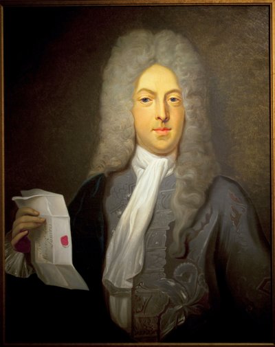 Portret van John Law door Casimir de Balthasar