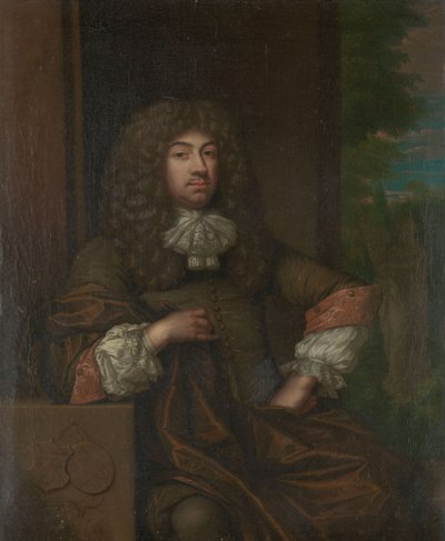 Portret van Jan Boudaen Courten door Caspar (after) Netscher