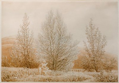 De lente door Caspar David Friedrich