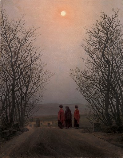 Paasmorgen door Caspar David Friedrich