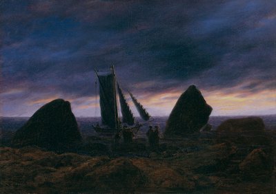 Vissersboot Bij De Oostzee, ca. 1830 door Caspar David Friedrich
