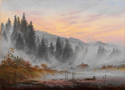Momenten van de dag: De ochtend door Caspar David Friedrich