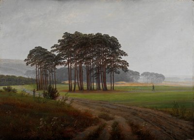 Momenten van de dag: De middag door Caspar David Friedrich
