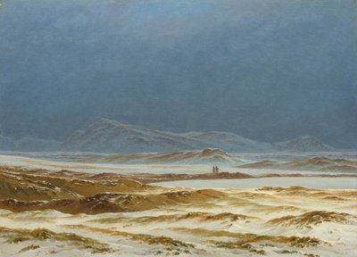 Noordelijk landschap, lente (c.1825) door Caspar David Friedrich