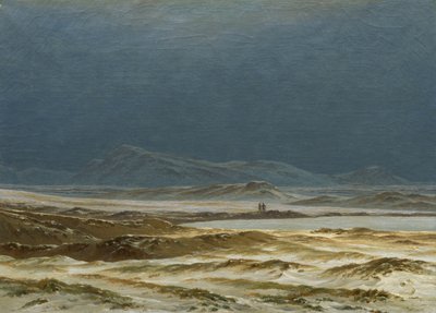 Noordelijk landschap, lente door Caspar David Friedrich