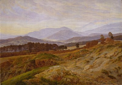 Het Reuzengebergte door Caspar David Friedrich