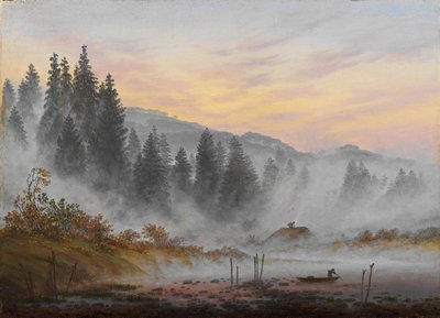De tijden van de dag: De ochtend, 1821-1822 door Caspar David Friedrich