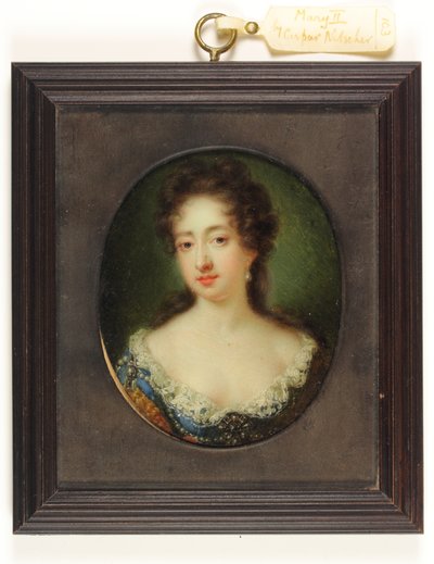 Mary II door Caspar Netscher