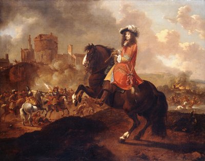 Portret van een edelman, geïdentificeerd als James, hertog van Monmouth door Caspar Netscher