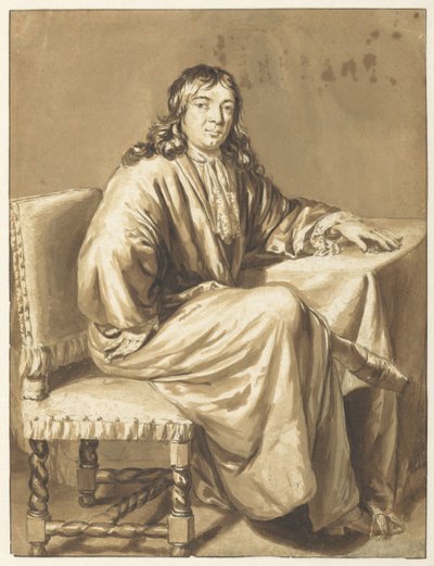 Portret van Cornelis de Man door Caspar Netscher