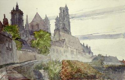 Kathedraal van Laon, Frankrijk door Cass Gilbert