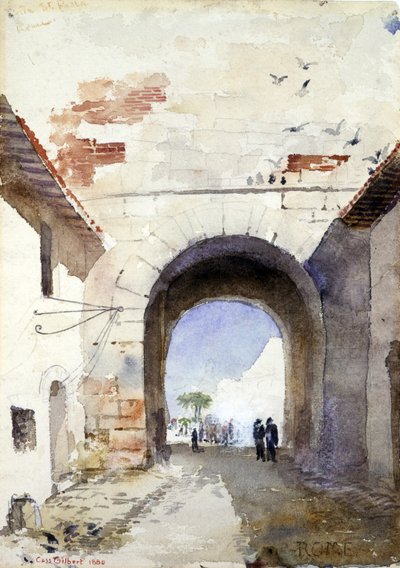 Porta San Paolo, Rome door Cass Gilbert