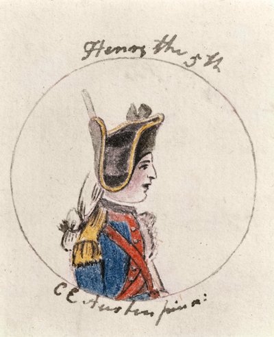 Hendrik V, ca. 1790 door Cassandra Austen