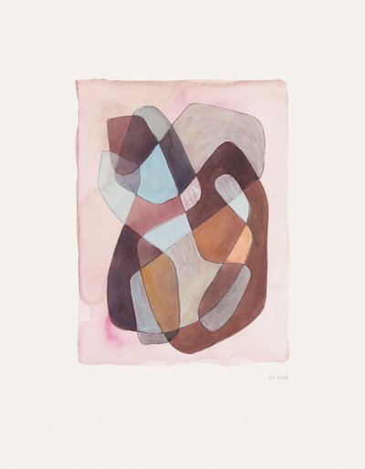 Ingetogen organische vormen door Catalina Somolinos