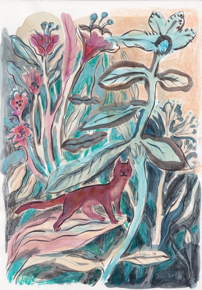 Grappige junglekat door Catalina Somolinos