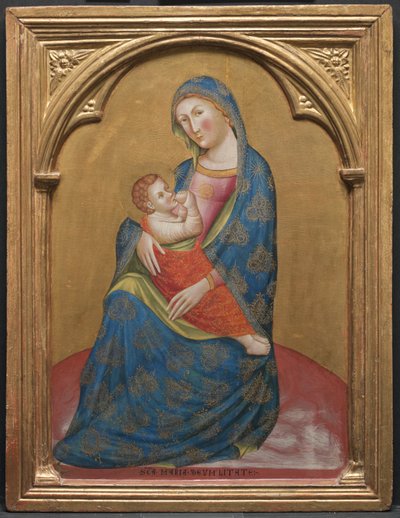 Madonna van nederigheid door Catarino Veneziano