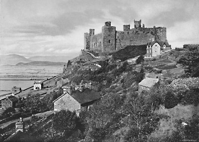 Harlech Castle door Catherall and Pritchard