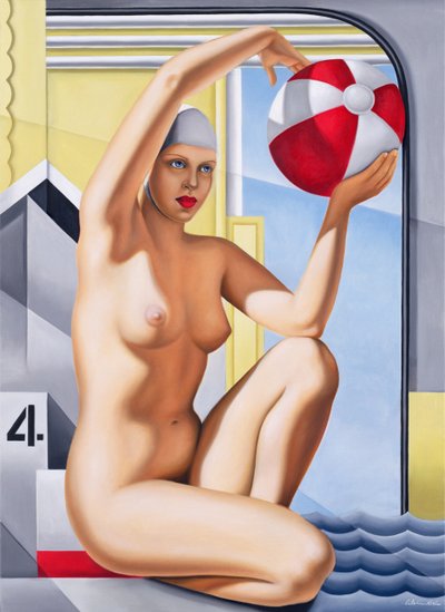 Zonaanbidder II door Catherine Abel