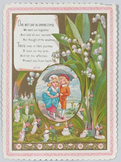 Valentijn, 1874 door Catherine Greenaway