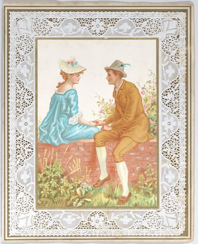 Valentijn, 1876 door Catherine Greenaway
