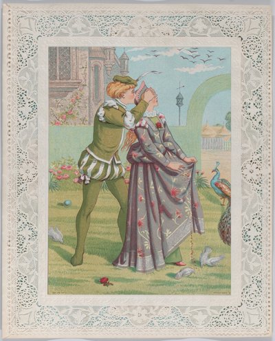 Valentijn, 1876 door Catherine Greenaway