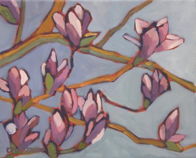 Magnolia Moment, 2022 door Catherine J Martzloff