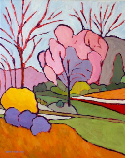 Lente Abstracties II door Catherine J Martzloff