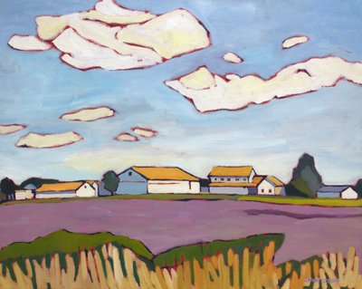 Dwalen door het veld, 2022 door Catherine J Martzloff