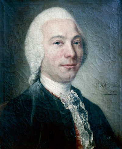 Portret van Jean-Baptiste Le Rond d