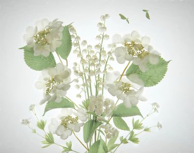 Boeket ‘White Lily Valley’ door Catherine Wang