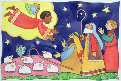 Aankondiging aan de Herders door Cathy Baxter