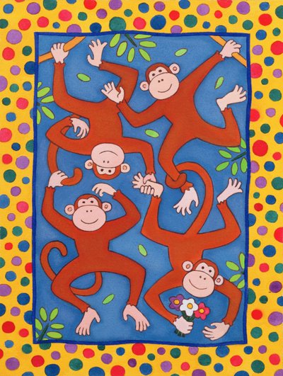 Ondeugende aapjes door Cathy Baxter