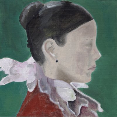 Mock Tudor 13, 2011 (olieverf op doek) door Cathy Lomax
