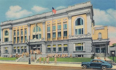 Service Club, 1942 door Caufield and Shook