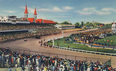 Souvenir van de Kentucky Derby door Caufield and Shook
