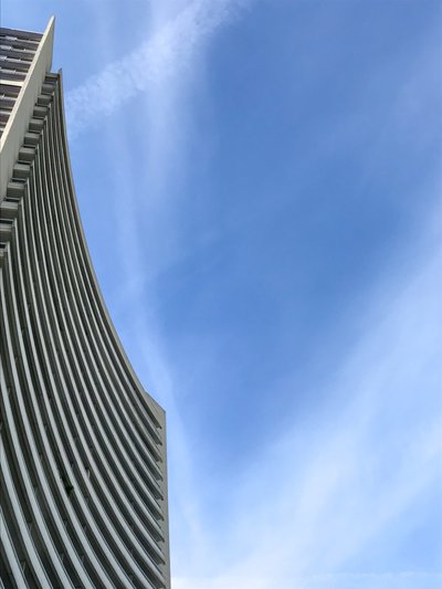 Compositie - Architectuur, 2019 (foto) door Cécile Jamet
