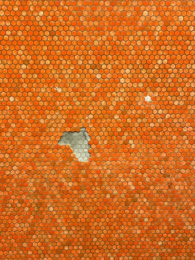 Compositie - mozaïek, 2022 (foto) door Cécile Jamet