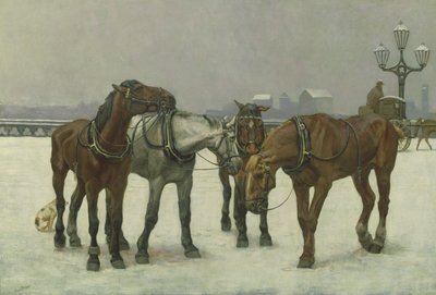 Paarden van de Seine door Cecil Brown