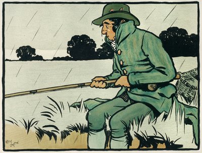 Oude Engelse sporten en spellen: Vissen door Cecil Charles Windsor Aldin