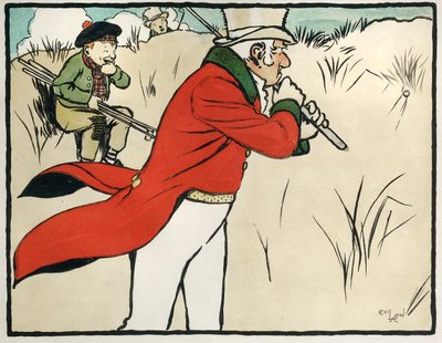 Oude Engelse sporten en spellen: Golf door Cecil Charles Windsor Aldin