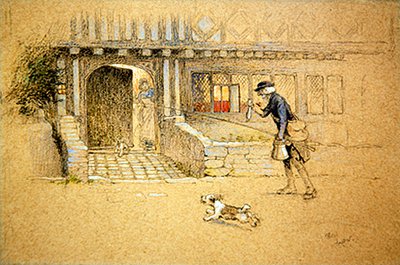 Terug naar huis door Cecil Charles Windsor Aldin