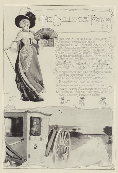 De schoonheid van de stad, door J M Bulloch door Cecil Charles Windsor Aldin