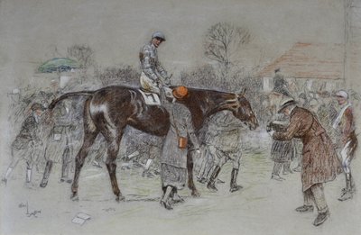 De winnaar leiden terwijl de bookmakers juichten door Cecil Charles Windsor Aldin